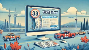 How to Check Traffic Tickets Online in Ontario in 2025