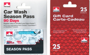Redeeming Petro-Points for eGift Cards