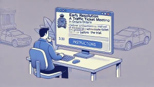 How to Request an Early Resolution Meeting for a Traffic Ticket