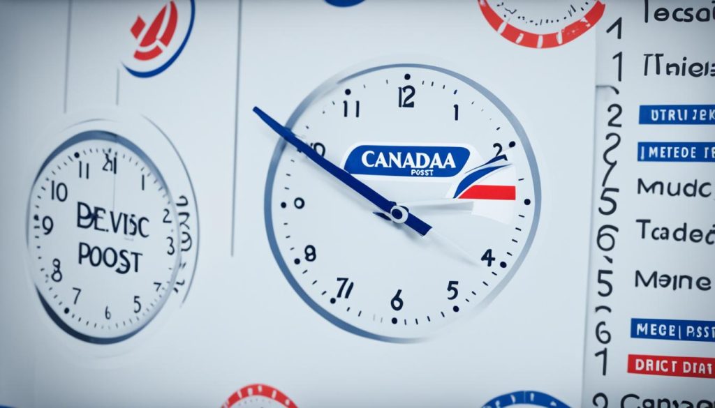 canada post delivery times canada post delivery times