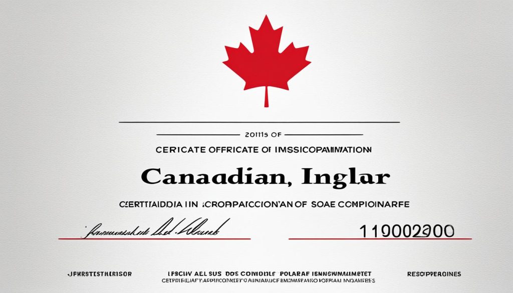 certificate of incorporation certificate of incorporation