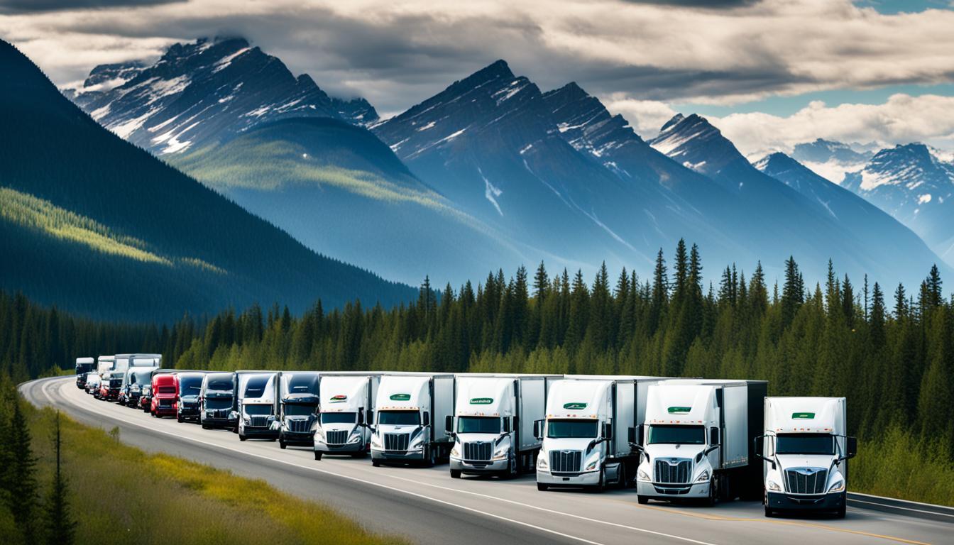 how many truckers in canada