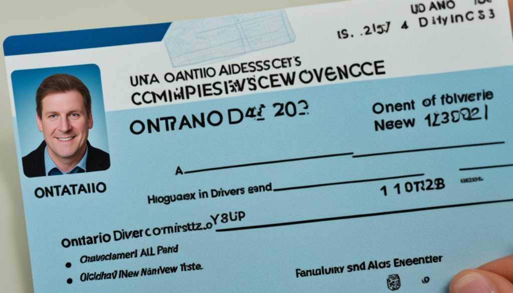 steps to change address on ontario drivers license steps to change address on ontario drivers license