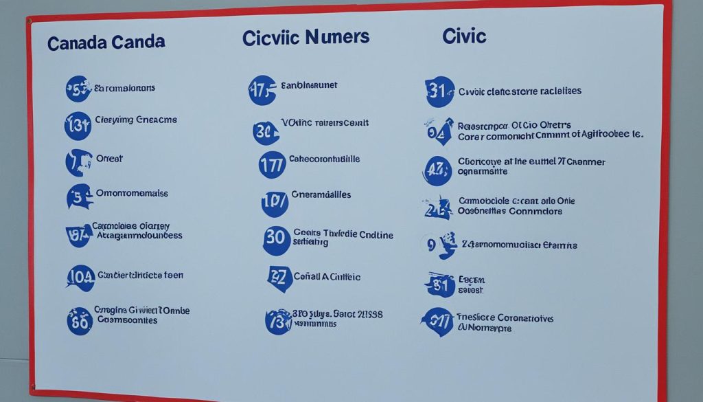 civic number format civic number format