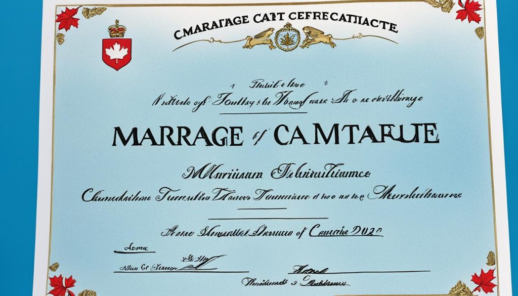 marriage certificate marriage certificate