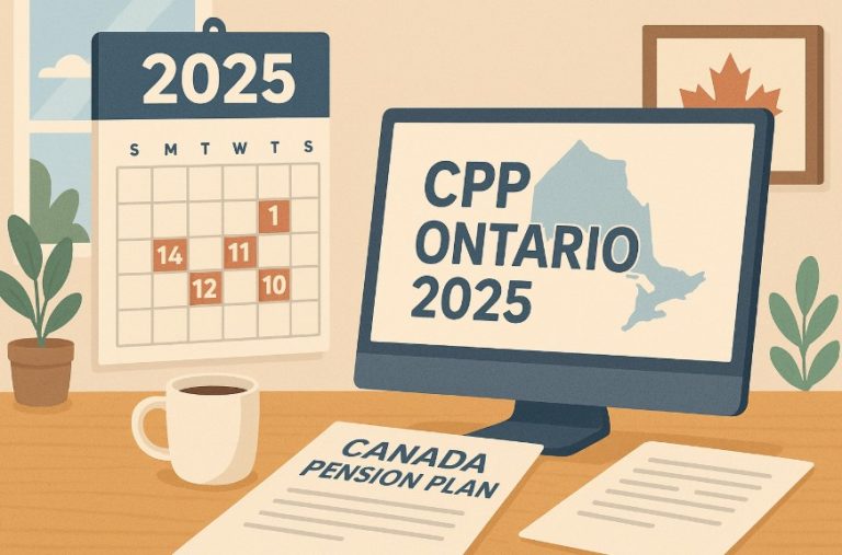 cpp payment dates 2025 ontario