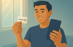 how to activate telus sim card