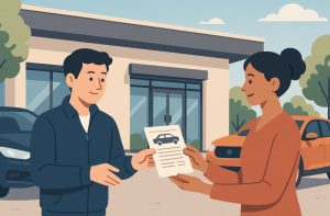 Can someone else register your vehicle for you in Alberta