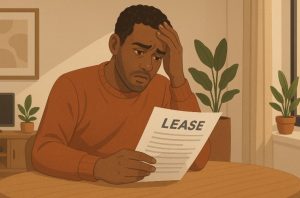 what is the penalty for breaking a lease in alberta