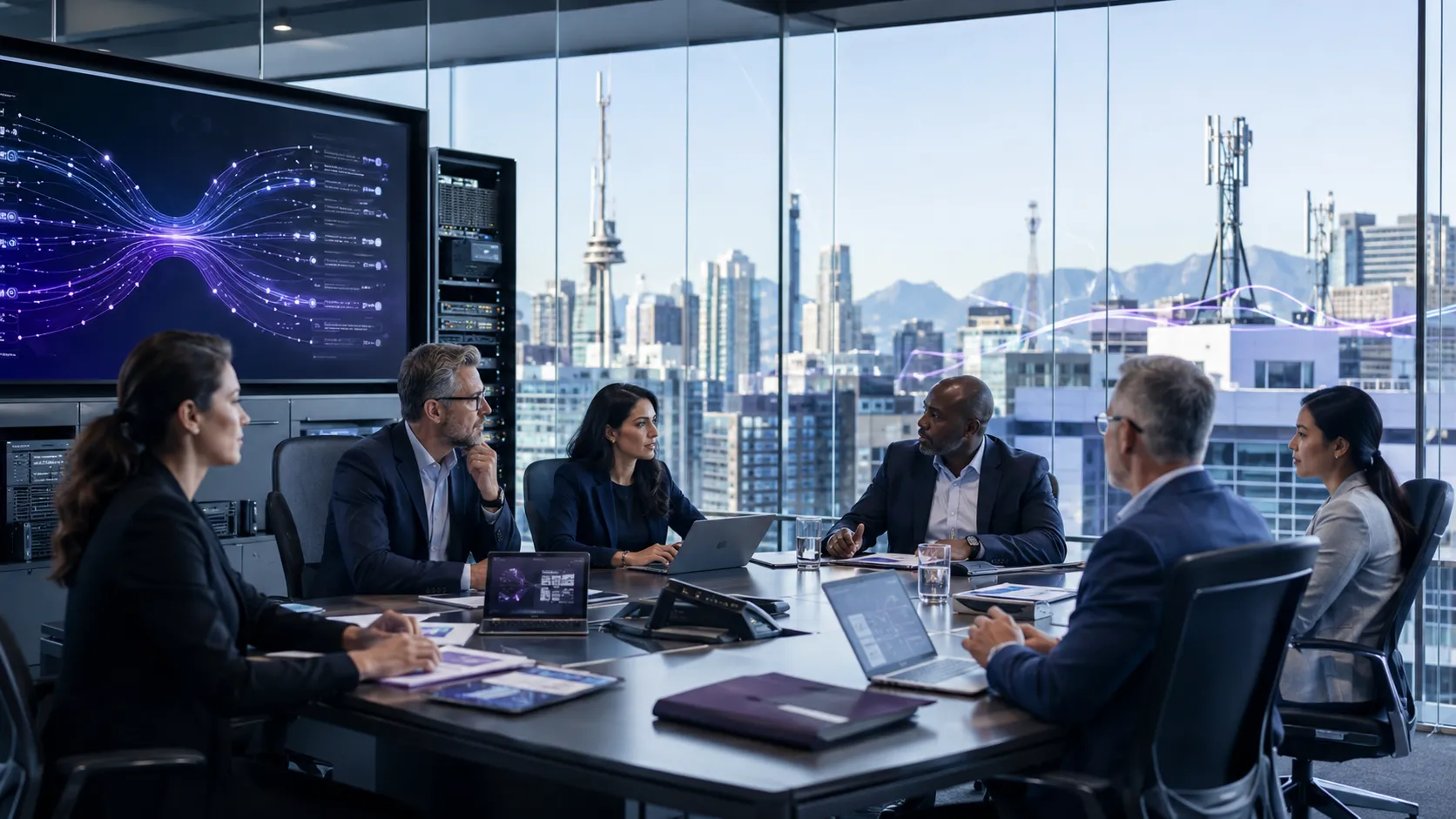 telus telecom business consolidation